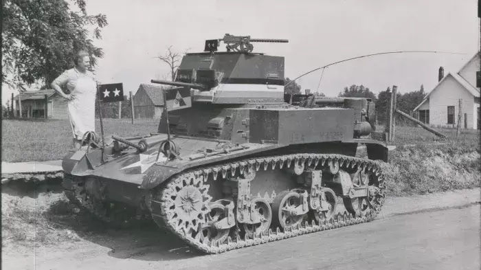 General George Patton's Tank