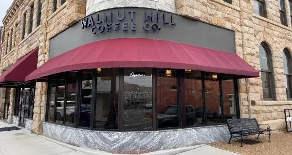 Walnut Hill Coffee on the Winchester TN Map