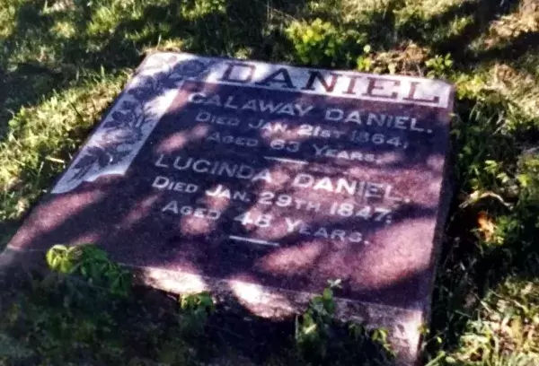 The Grave of Jack Daniel's Mother Lucinda in Lynchburg TN