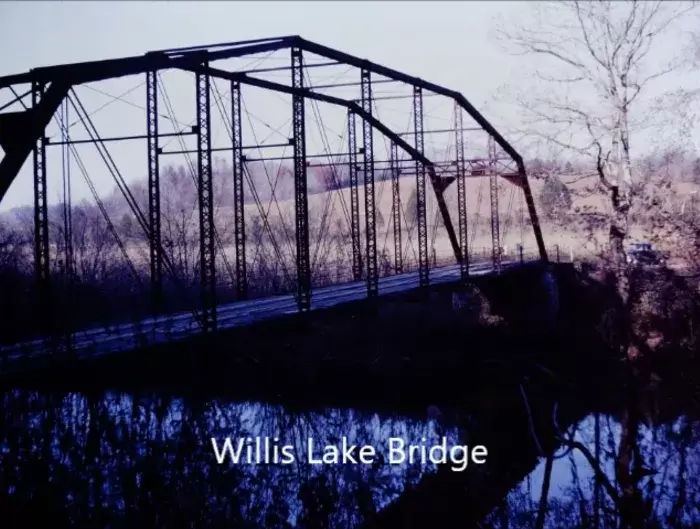 Willis Lake Bridge under Tims Ford Lake