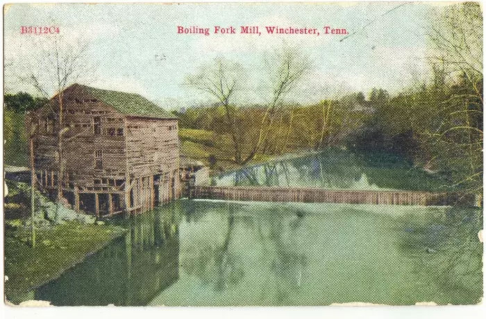 Bolling Fork Mill in Winchester TN