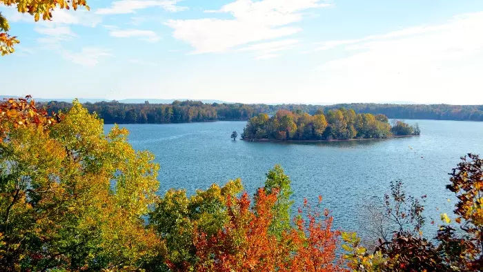 TIms Ford Lake during Fall