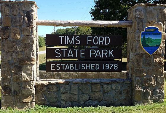 When Was Tims Ford State Park Built?