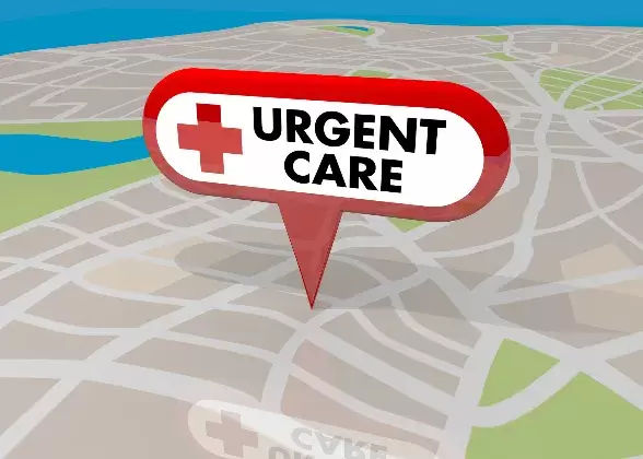 An urgent care center in Tullahoma TN sign