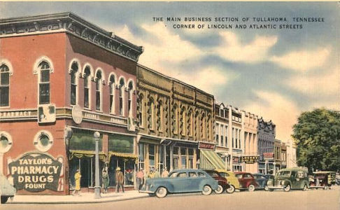 Tullahoma historical photo of downtown