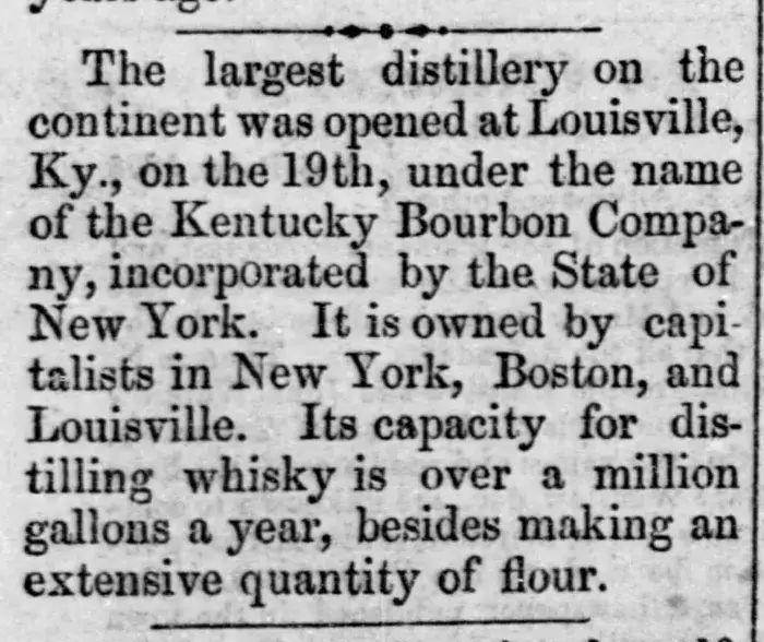 Jack Daniel's Distillery - Kentucky Bourbon Company