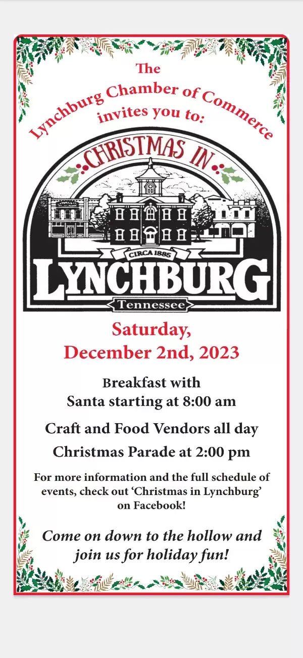 Christmas in Lynchburg TN