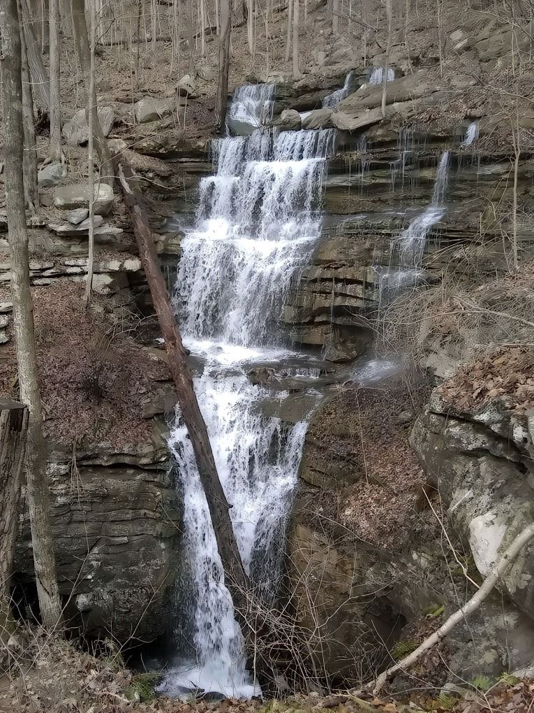 Bridal Veil Falls in Sewanee TN