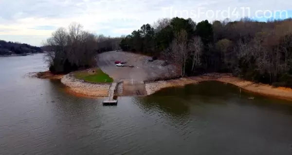 Turkey Creek Boat Ramp on Tims Ford Lake