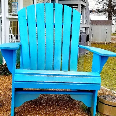 Company Big Blue Chair in Lynchburg TN