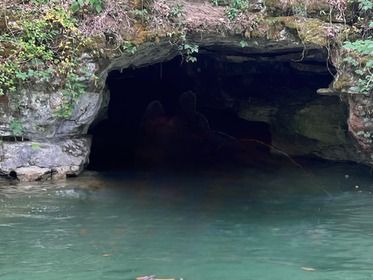 Where is Pennington Cave on Tims Ford Lake?