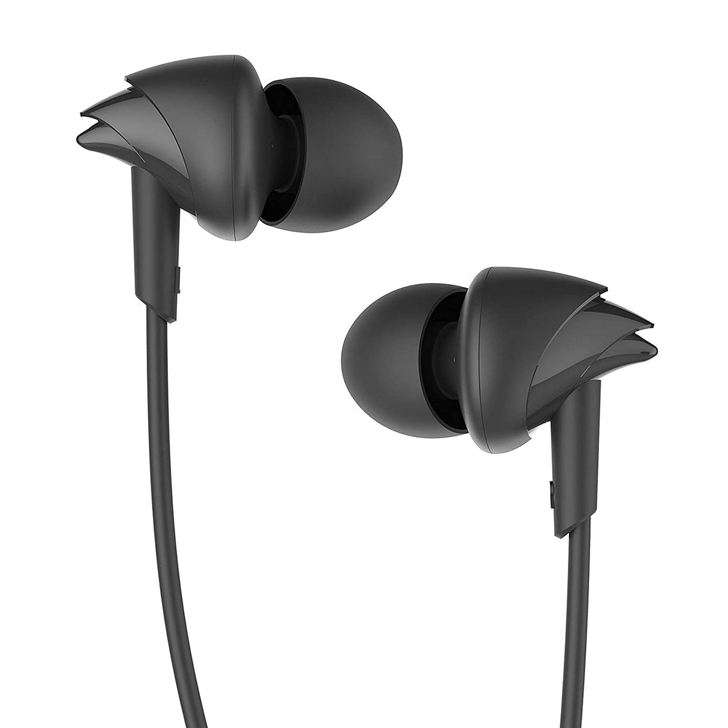 Boat Bassheads 100 In Ear Wired Earphone with Mic - Black