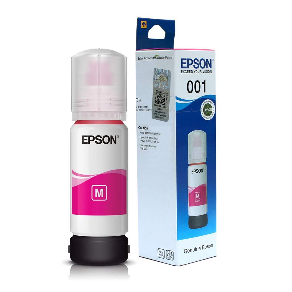 Epson Ink Bottle for Ink Tank Printer - Magenta - 001