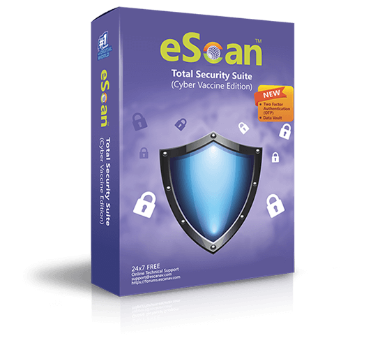 Escan Total Security - Cyber Vaccine - 1 User 1 Year