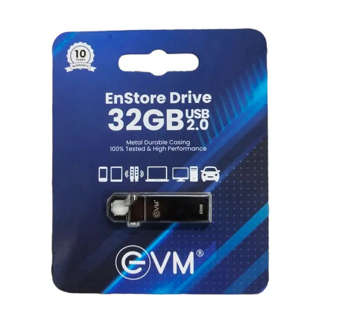 EVM Metal Pendrive - 2.0 - 32GB