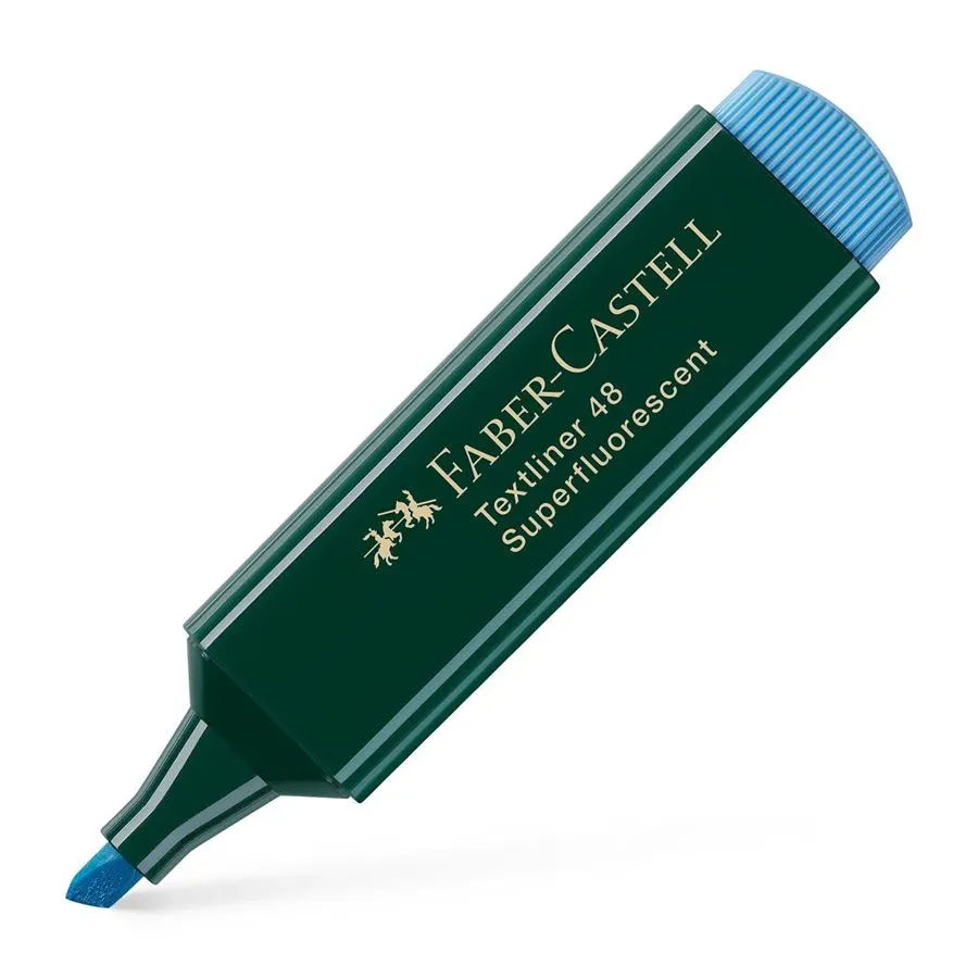 Faber Castell Textliner Classic Highlighter -  Blue