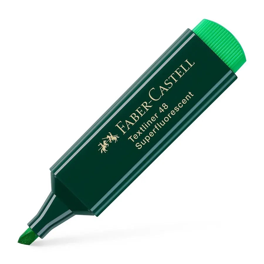 Faber Castell Textliner Classic Highlighter -  Green