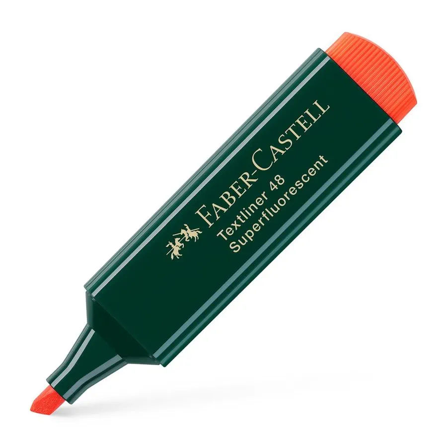 Faber Castell Textliner Classic Highlighter -  Orange