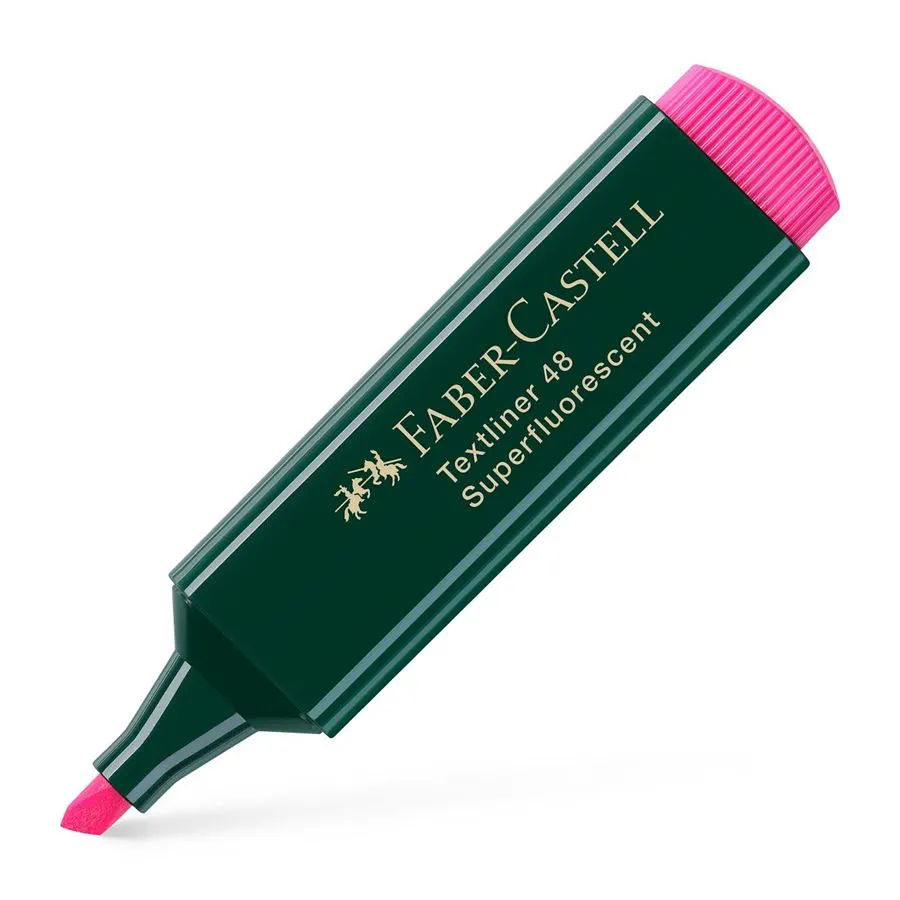 Faber Castell Textliner Classic Highlighter -  Pink