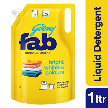 Godrej Fab Liquid Detergent - 1L