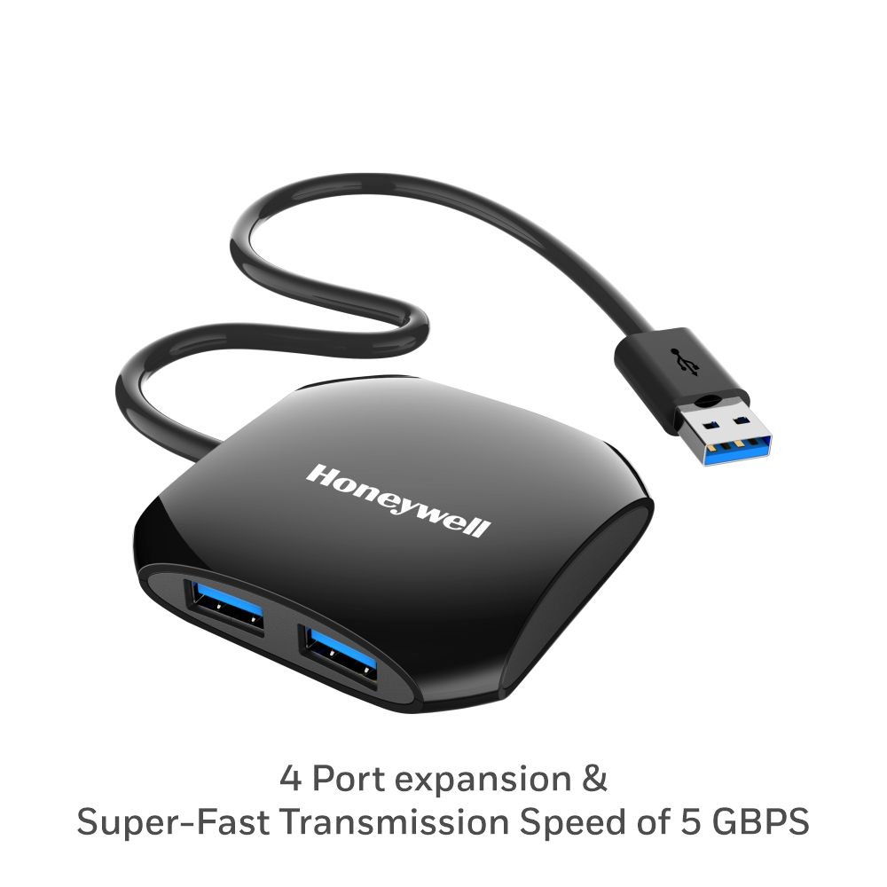 Honeywell Momentum 4 Port USB HUB - 3.0 - Platinum Series