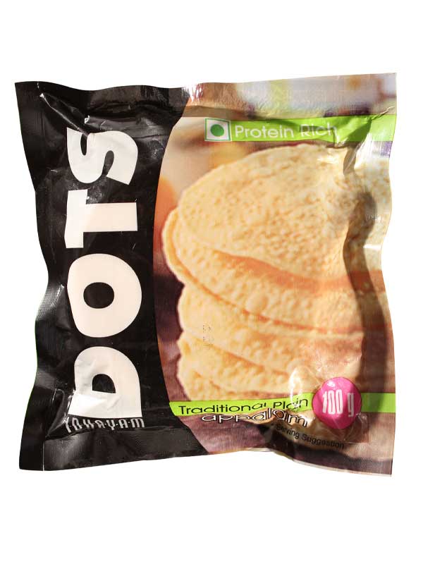 Idhayam Dots Appalam  - 100 GRAMS