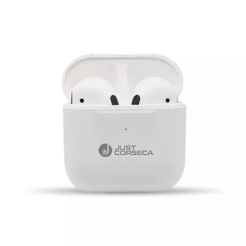 Just Corseca Plum Pro Wireless Earbuds - White
