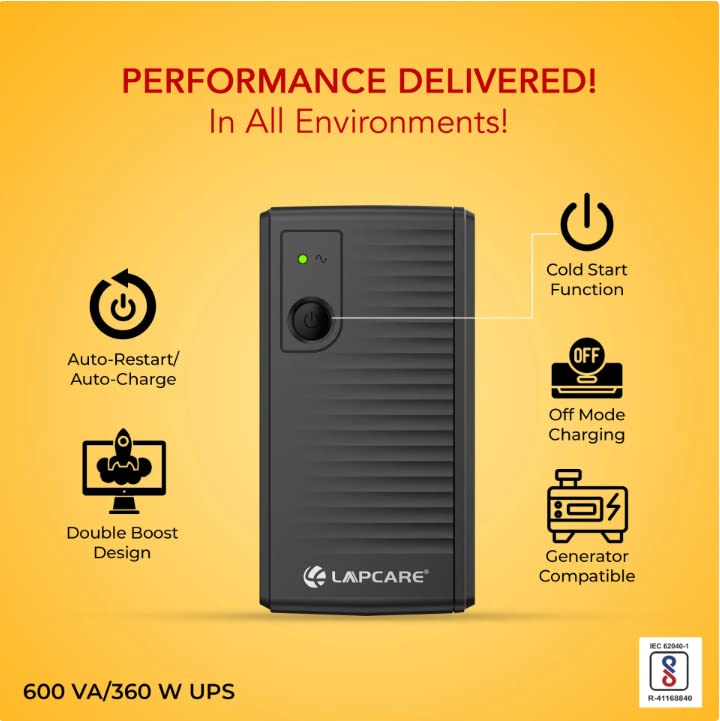 Lapcare Lap Long-650 UPS - 600va