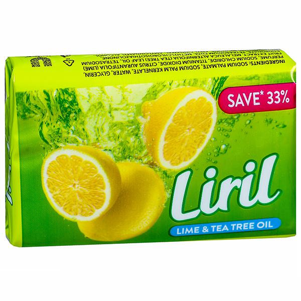 Liril Lime and Tea Tree Oil Soap - 100g