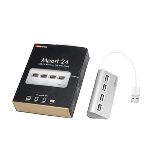 Portronics 4 Port USB HUB - 2.0 - MPORT 24