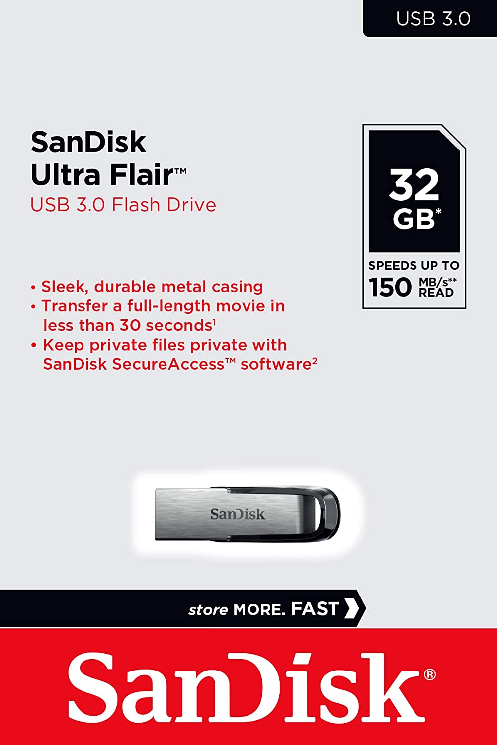 Sandisk Ultra flair Pendrive - 3.0 - 32GB