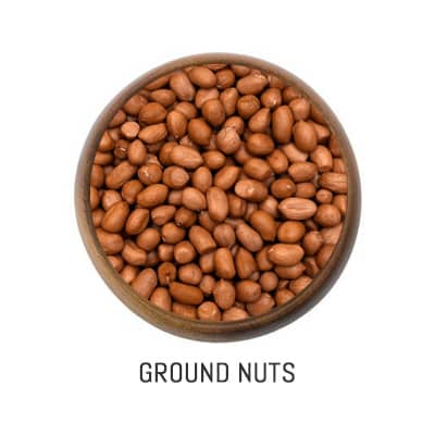 Tiny Harvest Peanut Roasted / Varutha Verkadalai - Bold - 1Kg