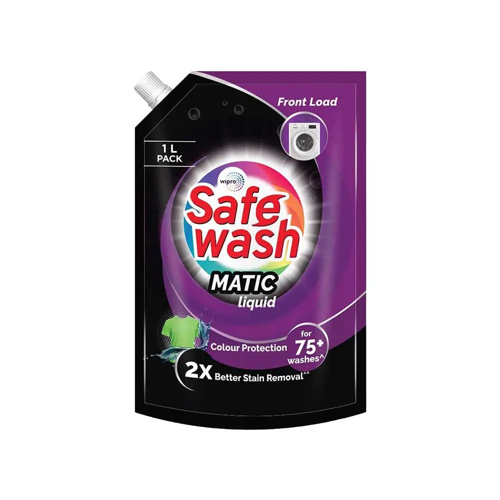 Wipro Safe Wash Detergent Liquid - Front Load  - 1 Litre