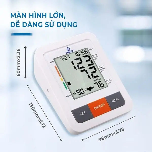 Bộ đo huyết áp điện tử