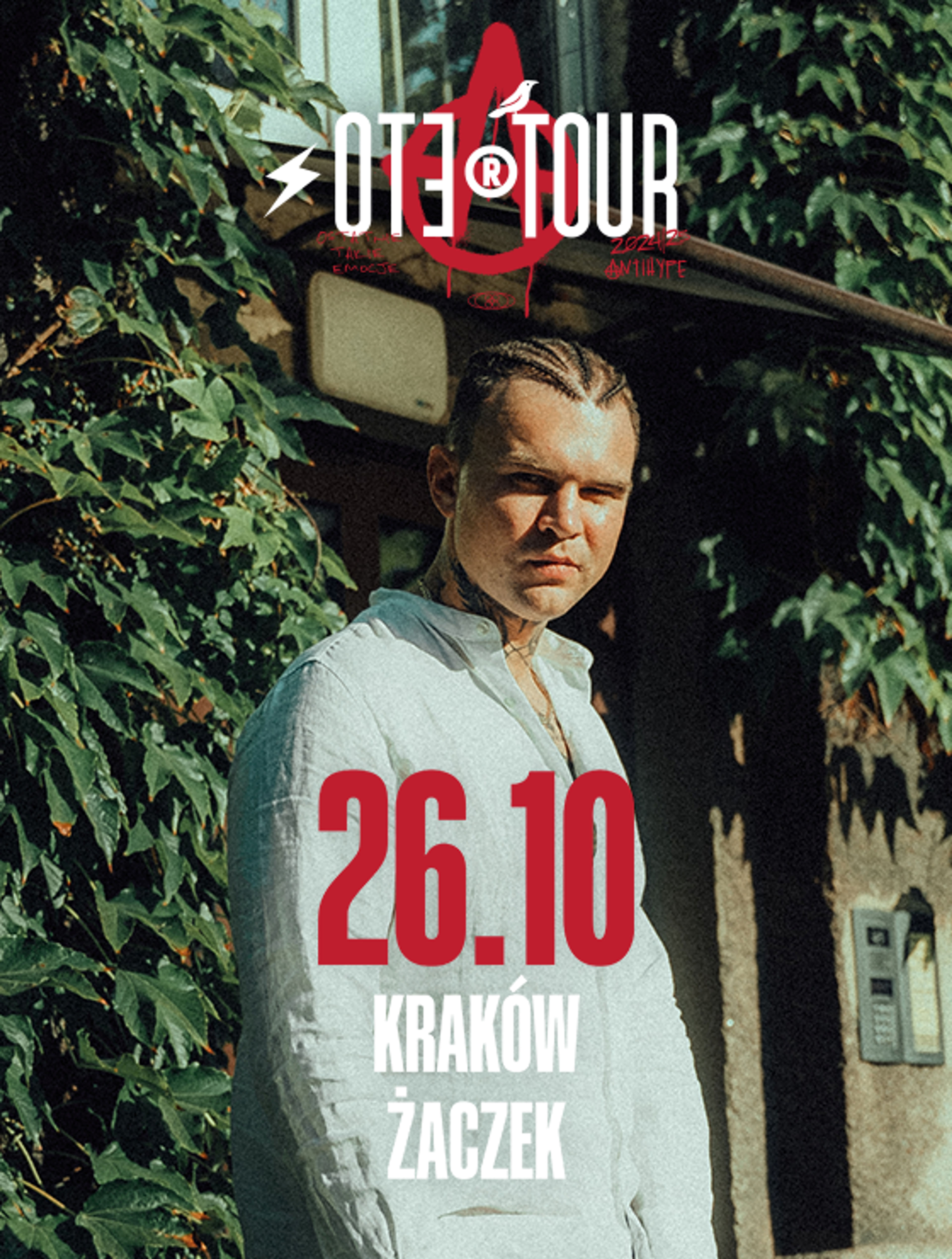 Event poster "Sarius OTE Tour @Kraków"