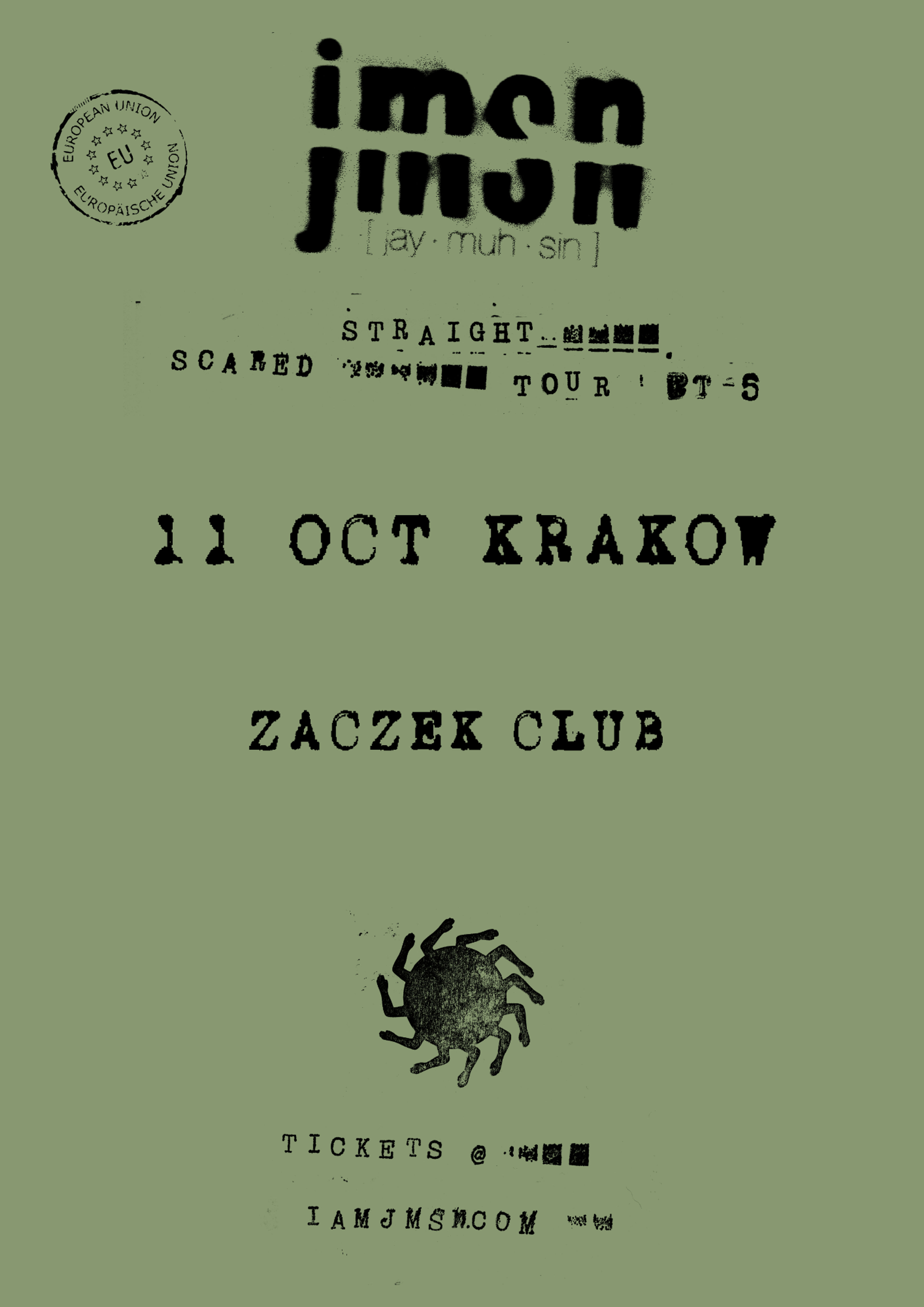Plakat wydarzenia "JMSN - KRAKOW - 11.10.2026"