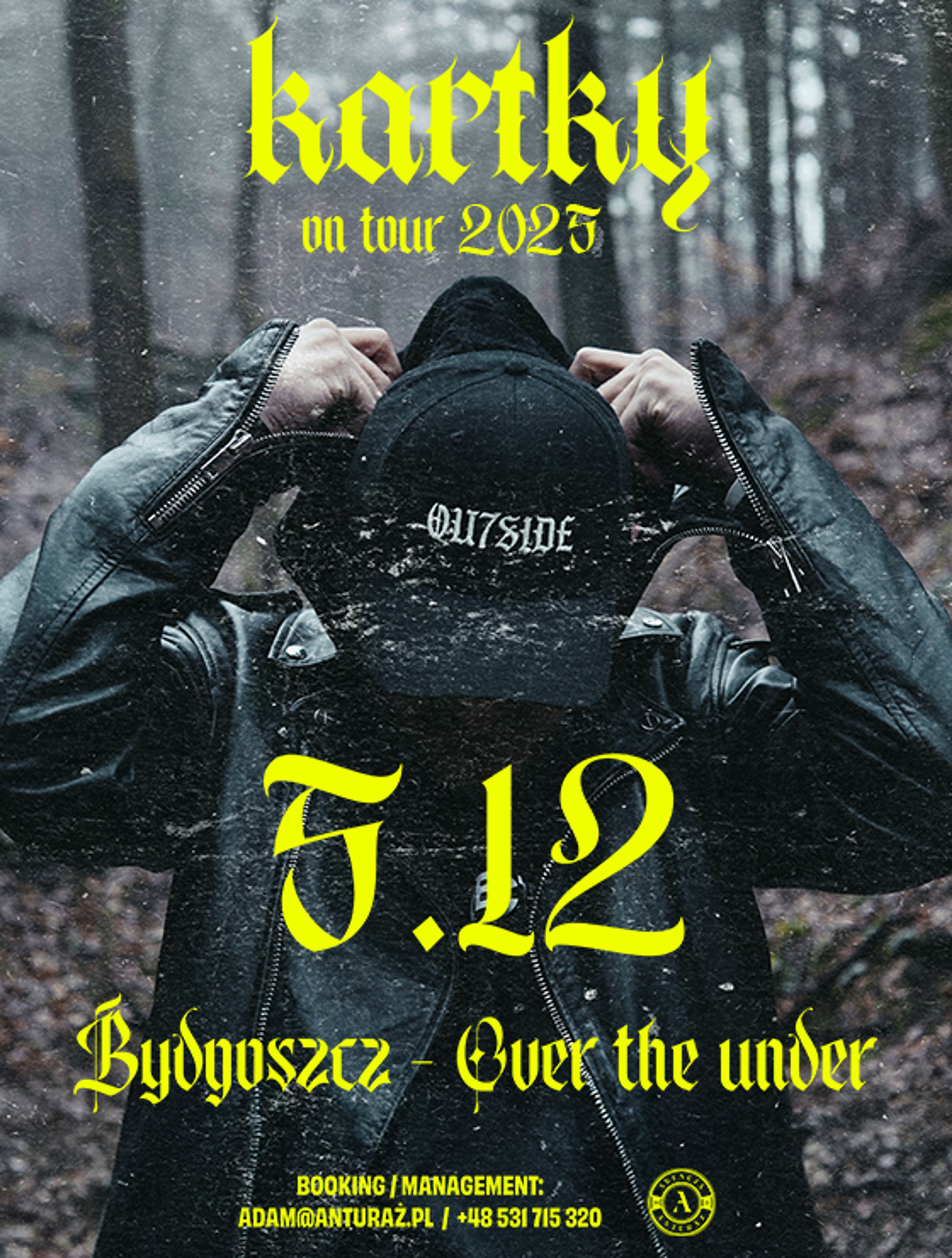Plakat wydarzenia "KARTKY BYDGOSZCZ| 5.12 OVER THE UNDER"