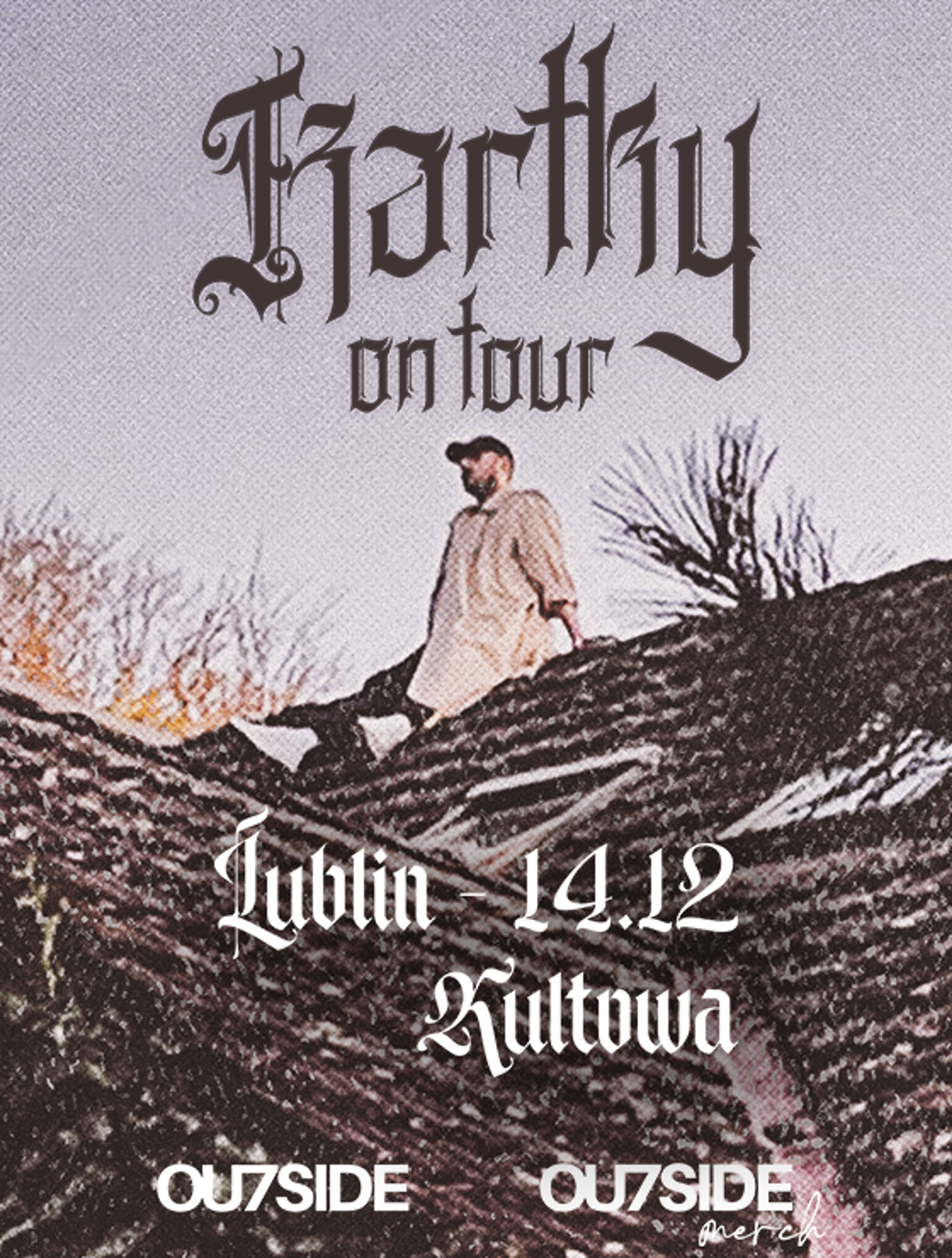 Event poster "KARTKY ON TOUR @Lublin"