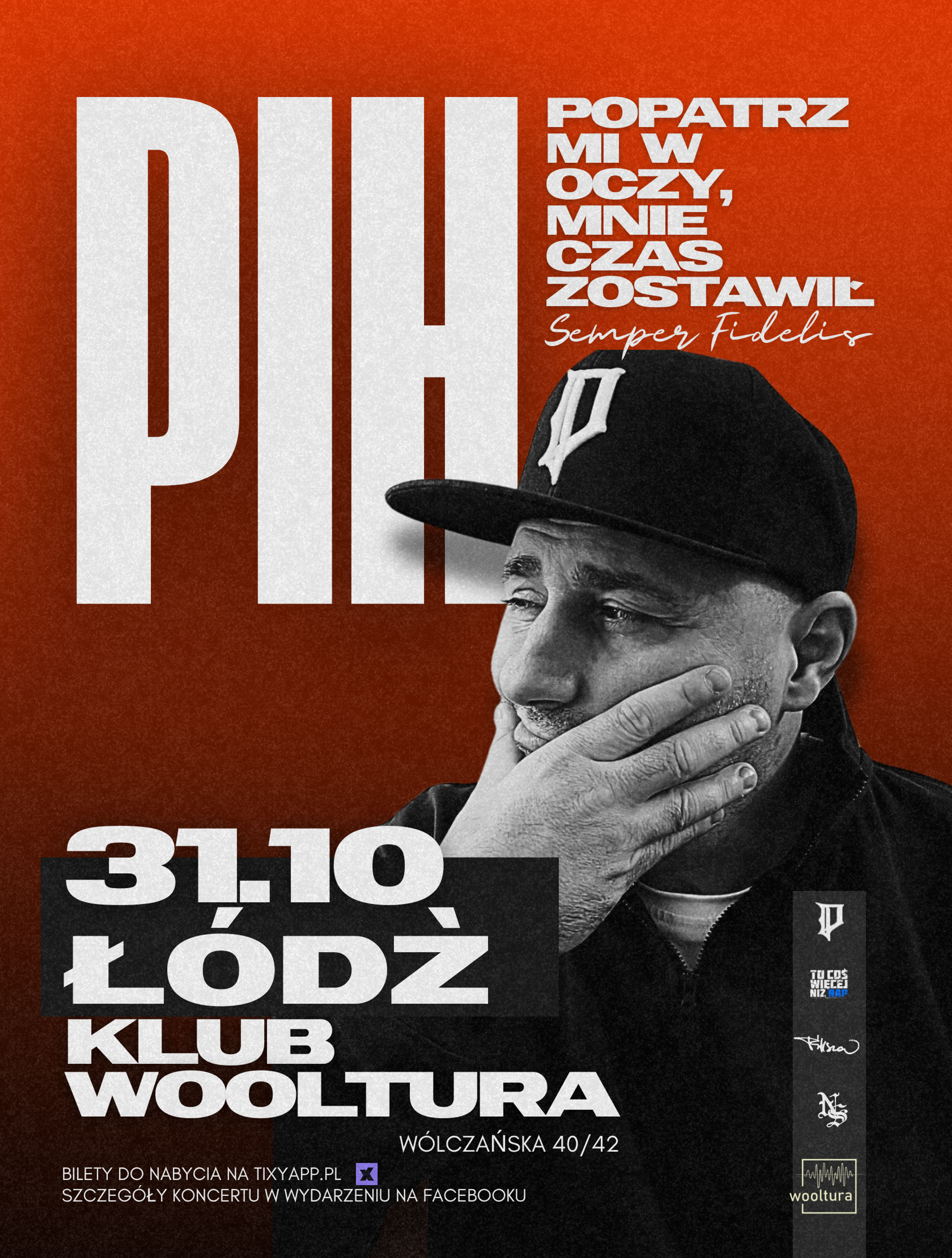 Event poster "PIH w ŁODZI"