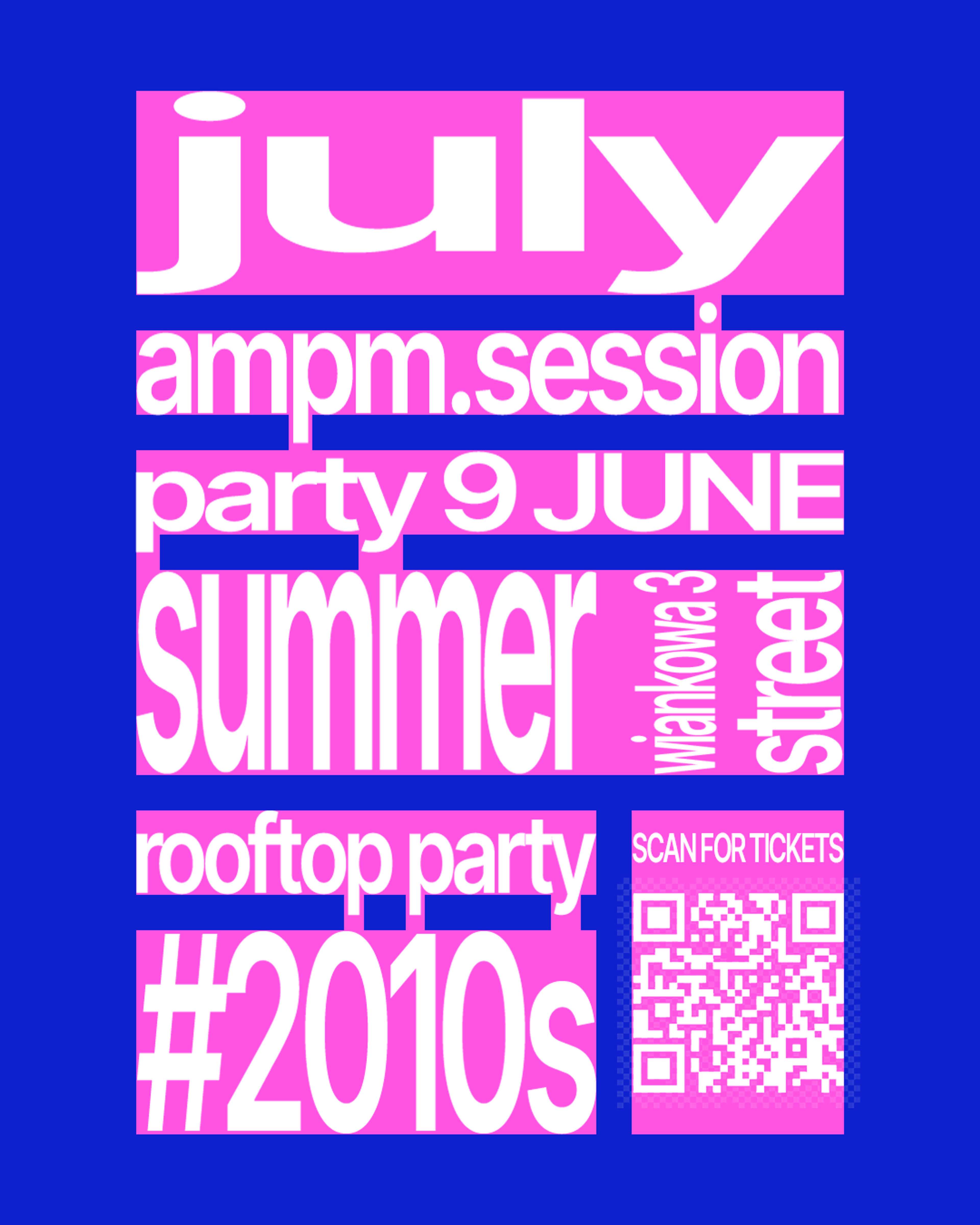Plakat wydarzenia "#2010s Rooftop Party"