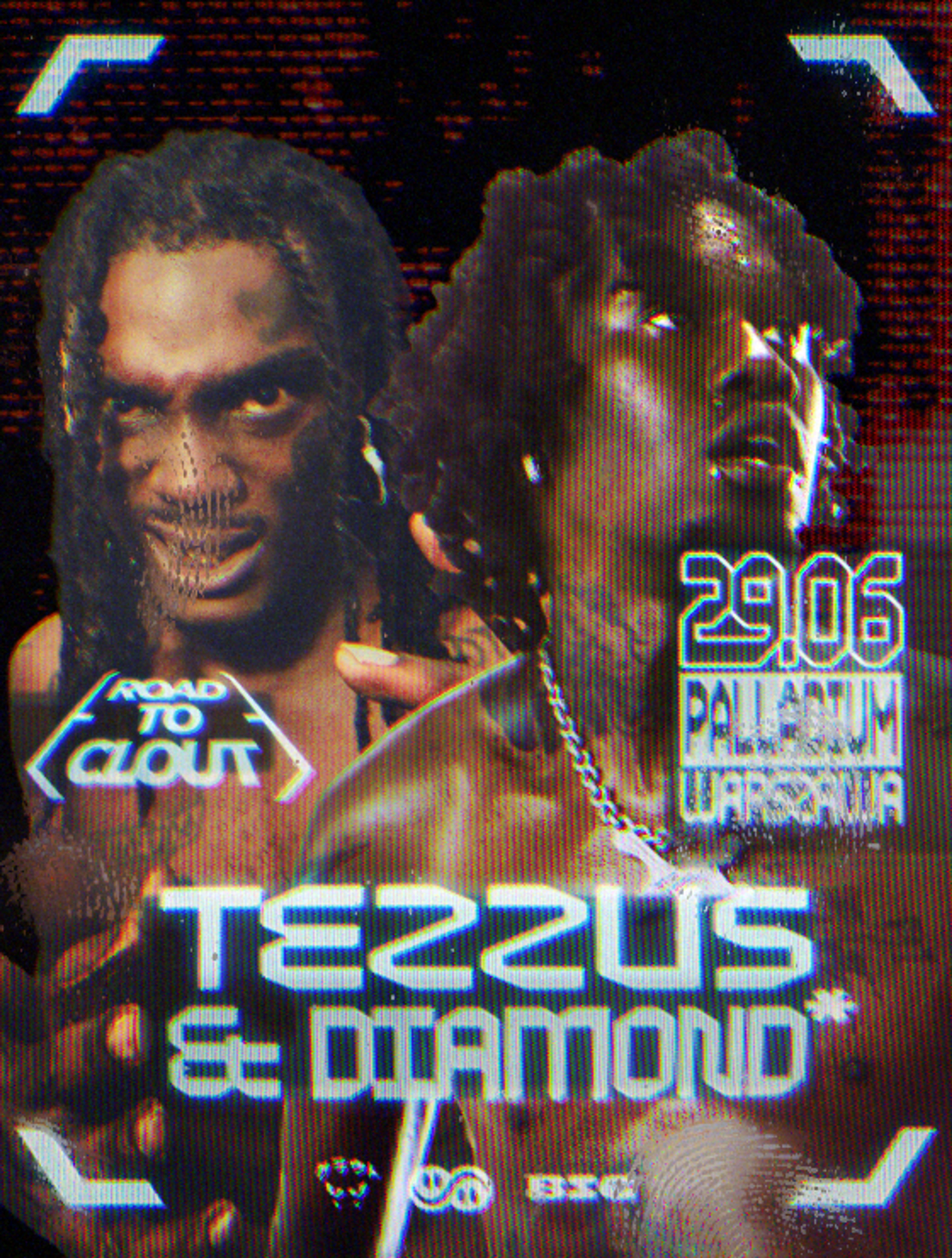 Plakat wydarzenia "[SOLD OUT] RTC: Tezzus & Diamond* @Warszawa"