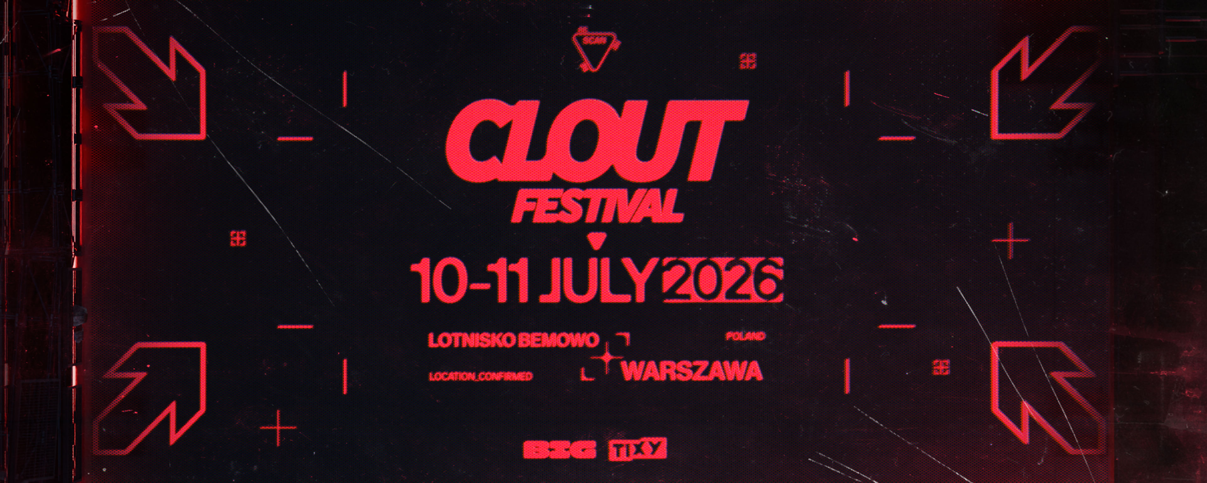 Plakat wydarzenia "CLOUT Festival 2026"