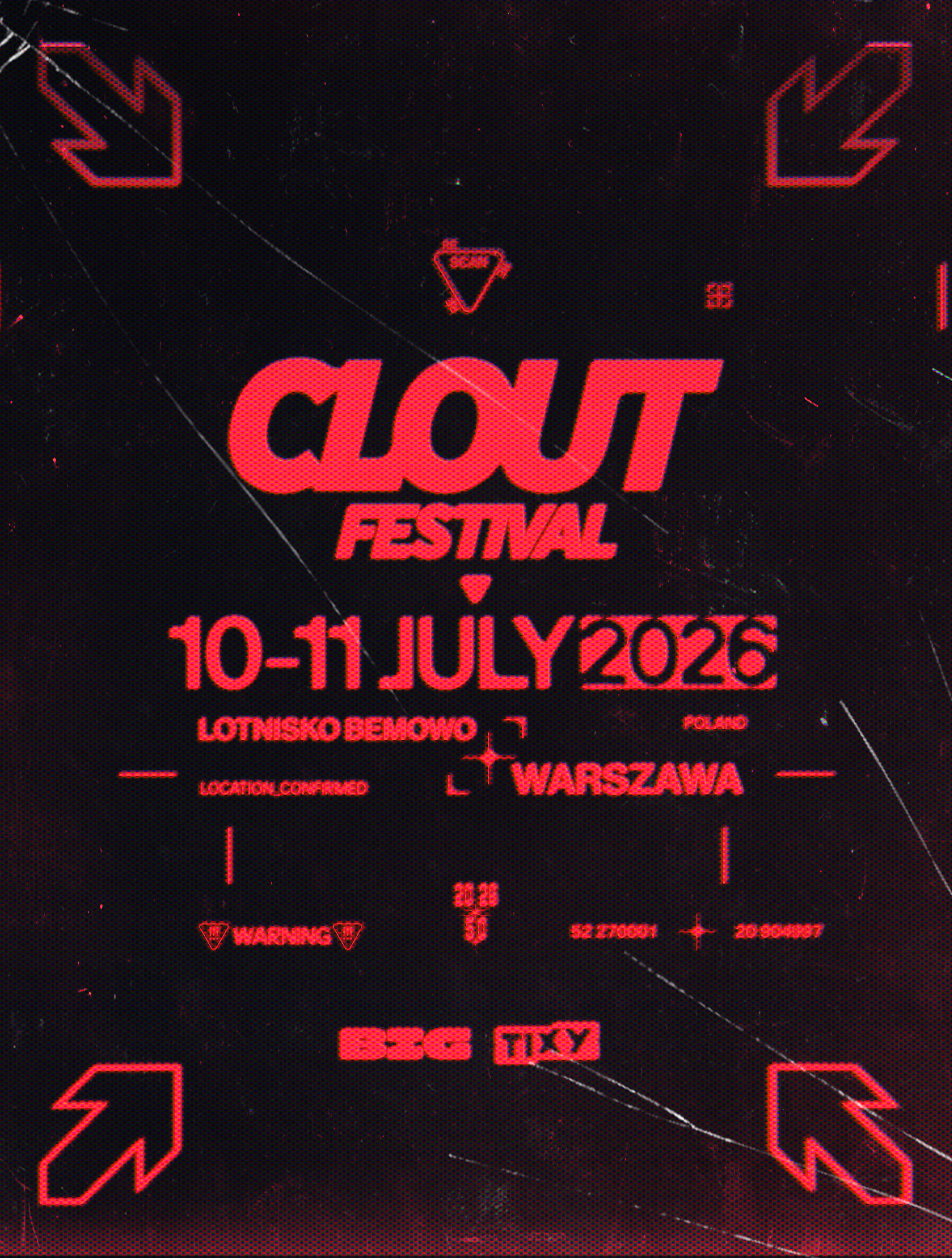 Plakat wydarzenia "CLOUT Festival 2026"
