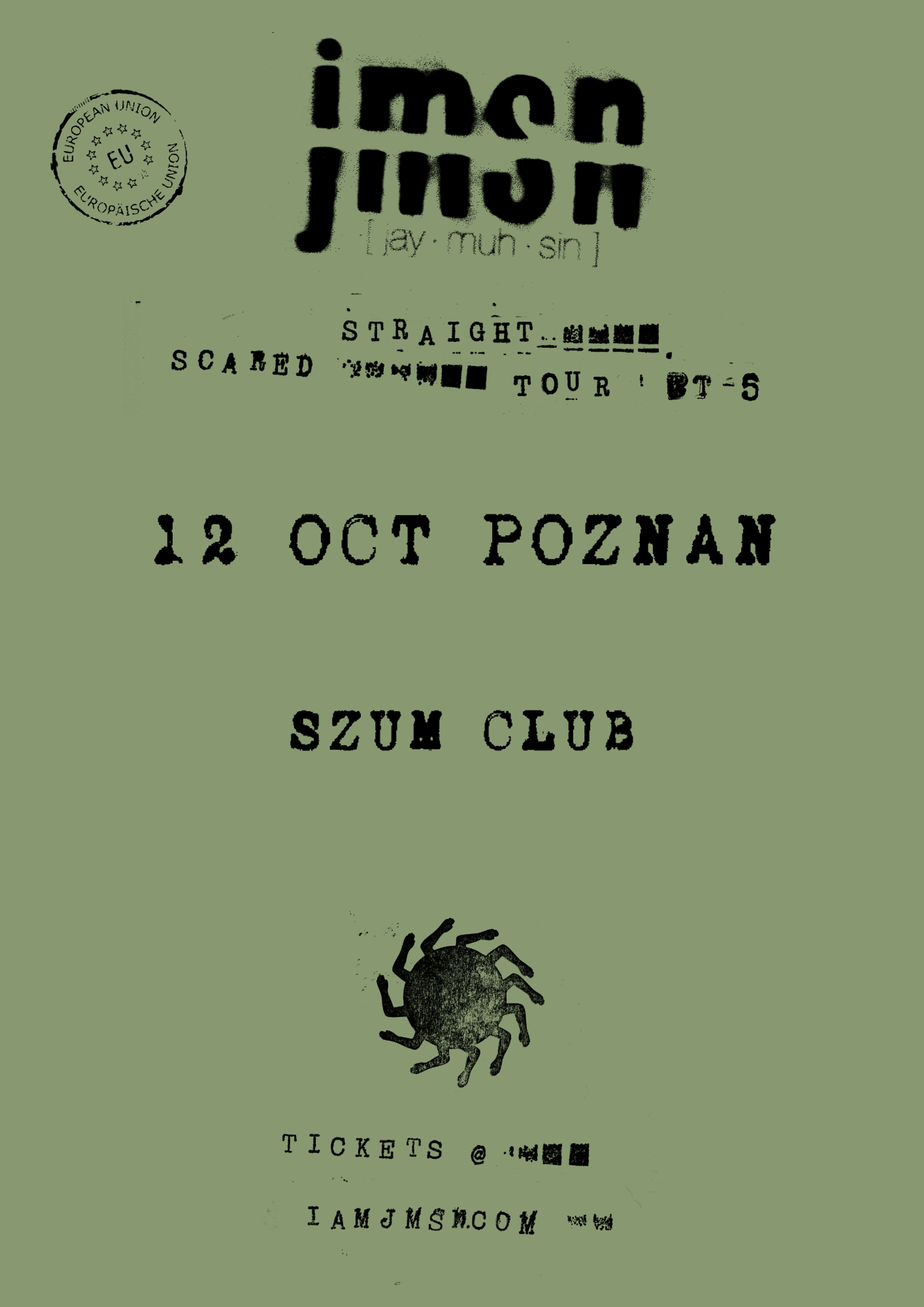 Plakat wydarzenia "JMSN - POZNAN - 12.10.2026"