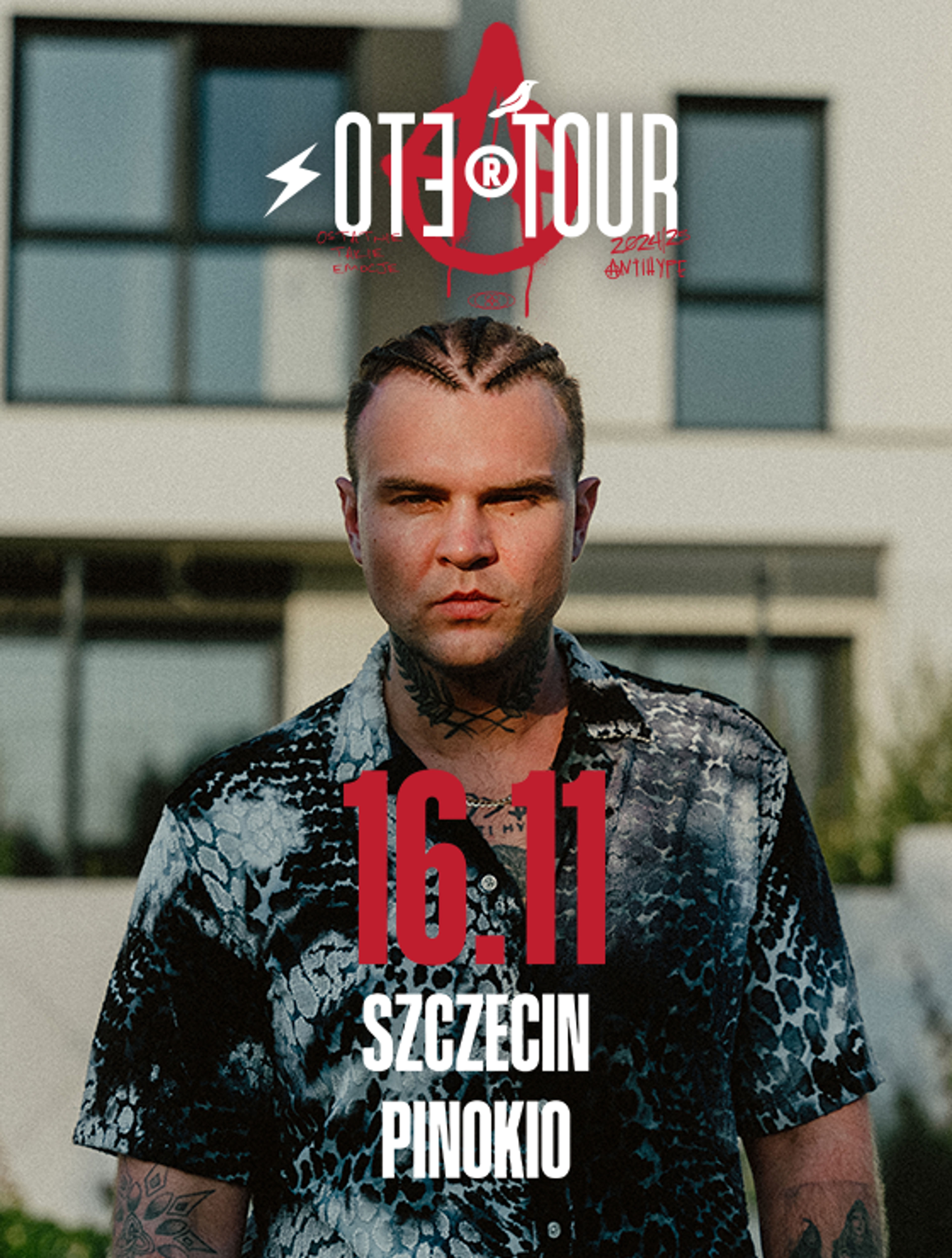 Event poster "Sarius OTE Tour @Szczecin"