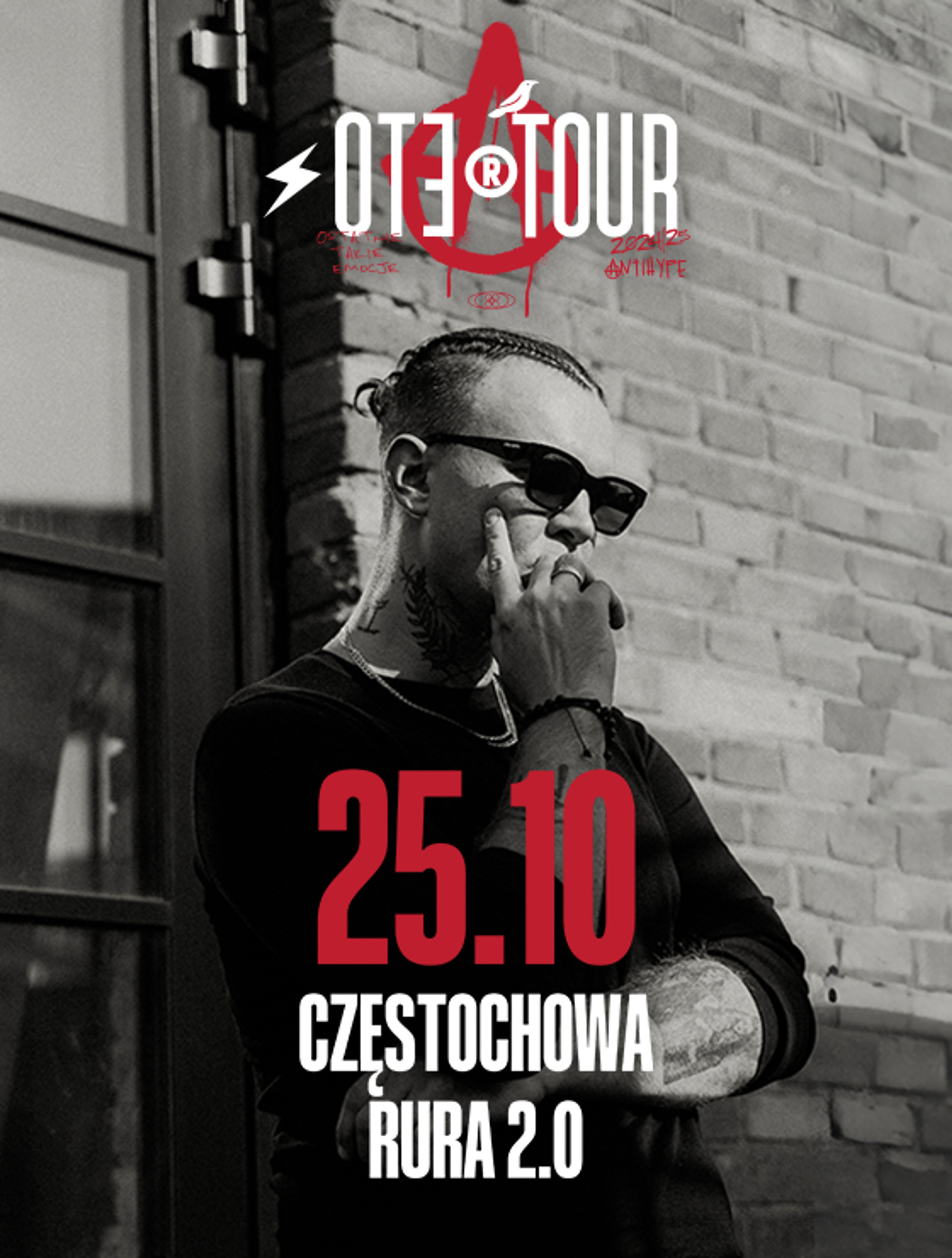 Event poster "Sarius OTE Tour @Częstochowa"