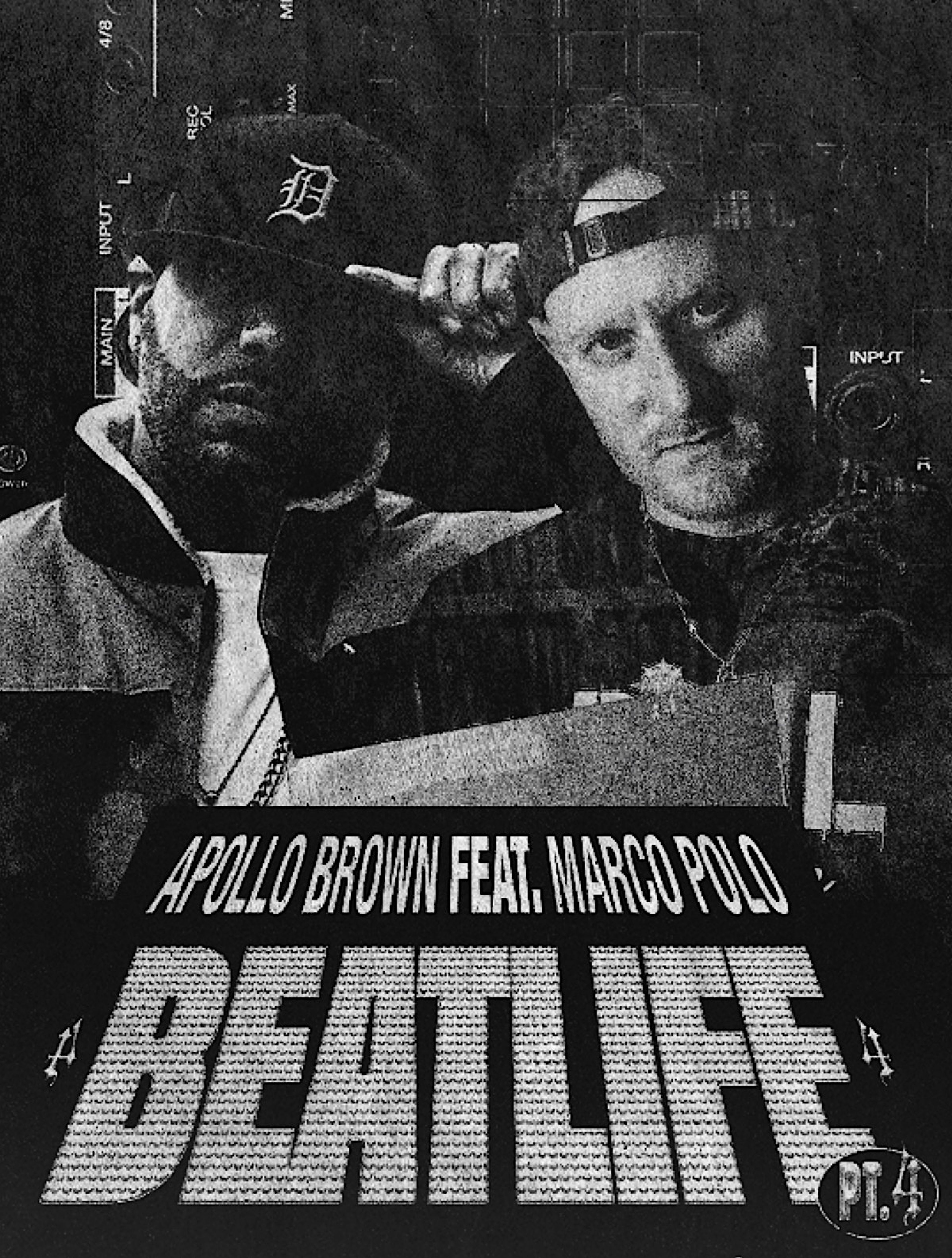 Event poster "Apollo Brown & Marco Polo BEATLIFE PT.4 @Wrocław"