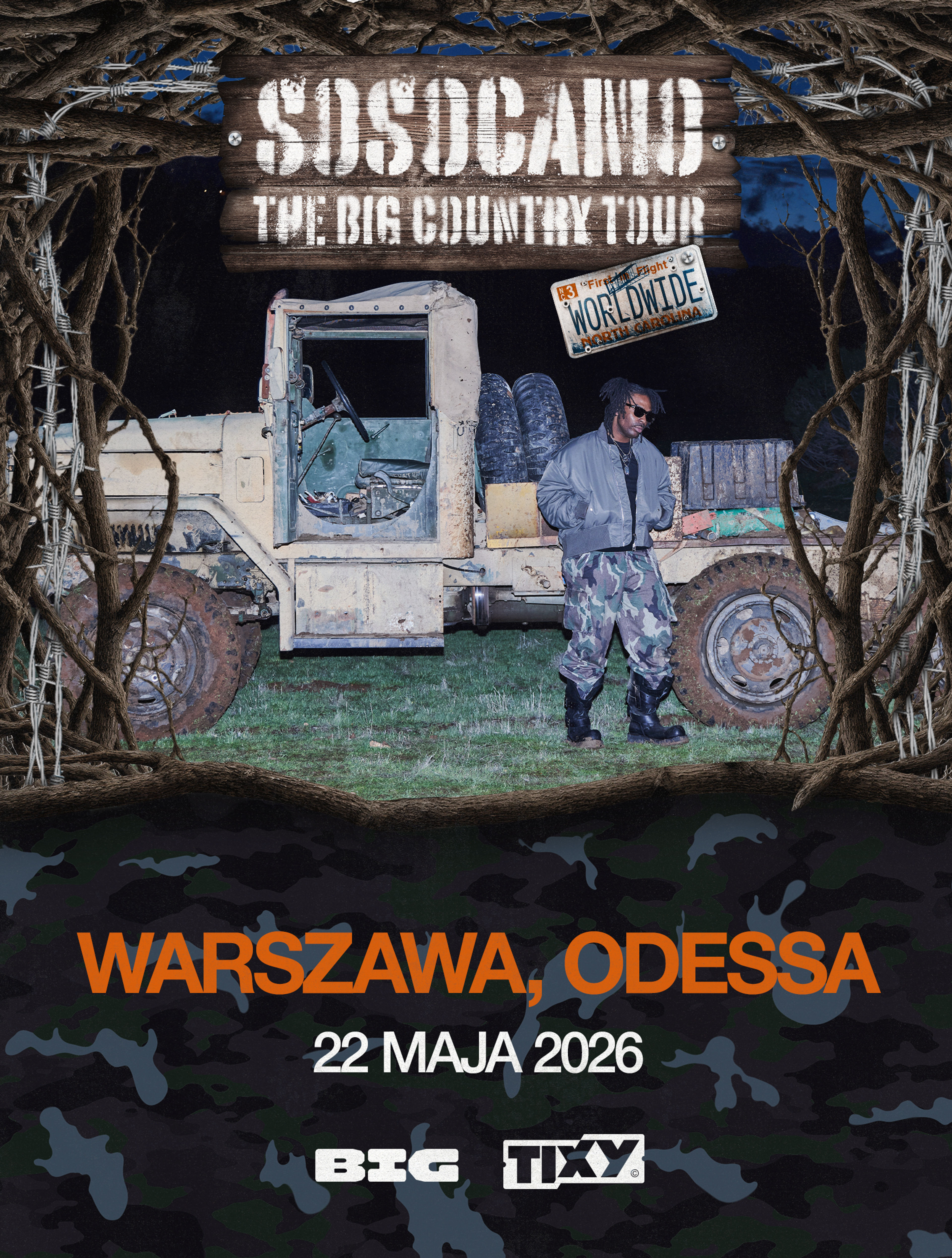 Plakat wydarzenia "sosocamo @Warszawa Odessa"