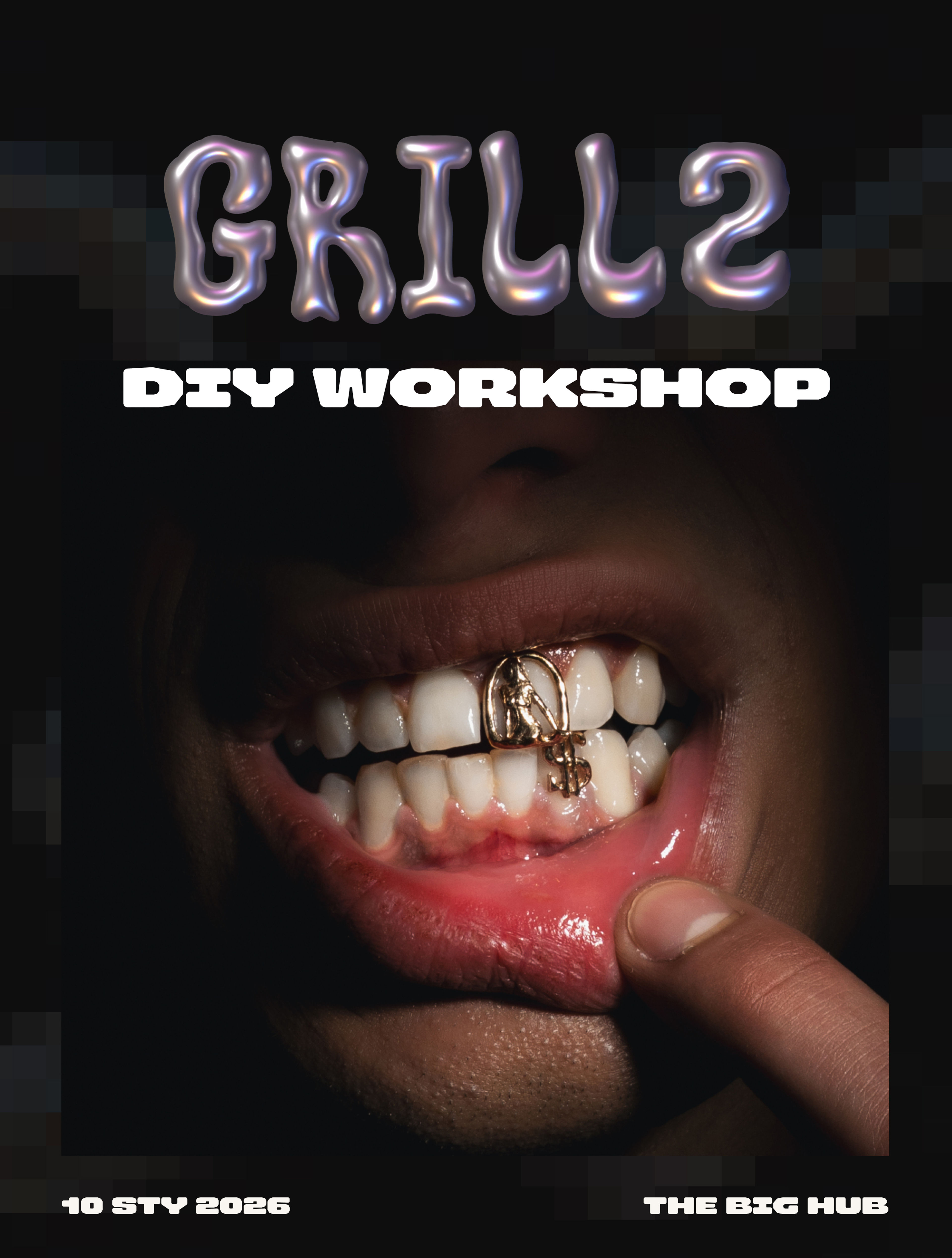 Plakat wydarzenia "GRILLZ DIY WORKSHOP"