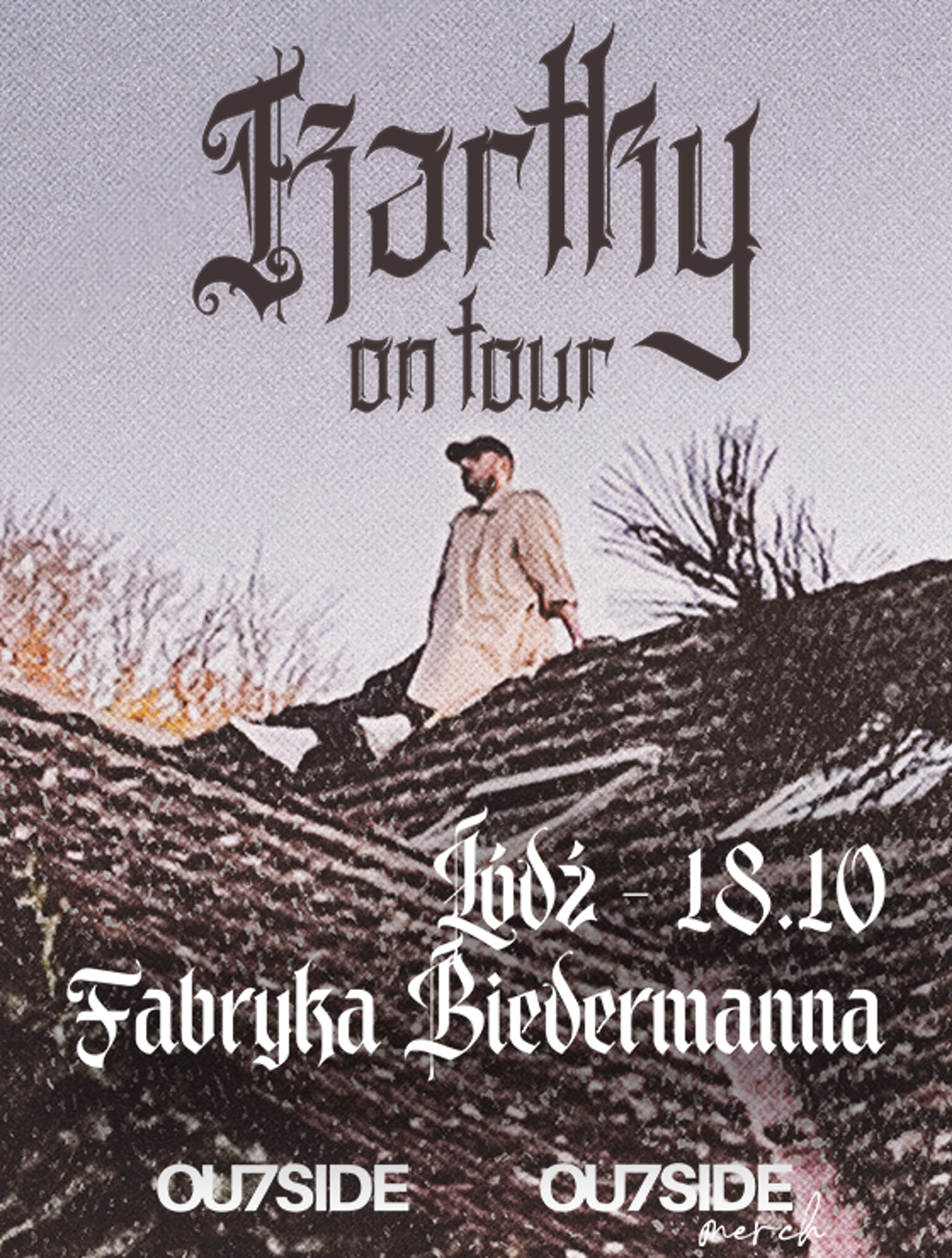 Event poster "KARTKY ON TOUR @Łódź"